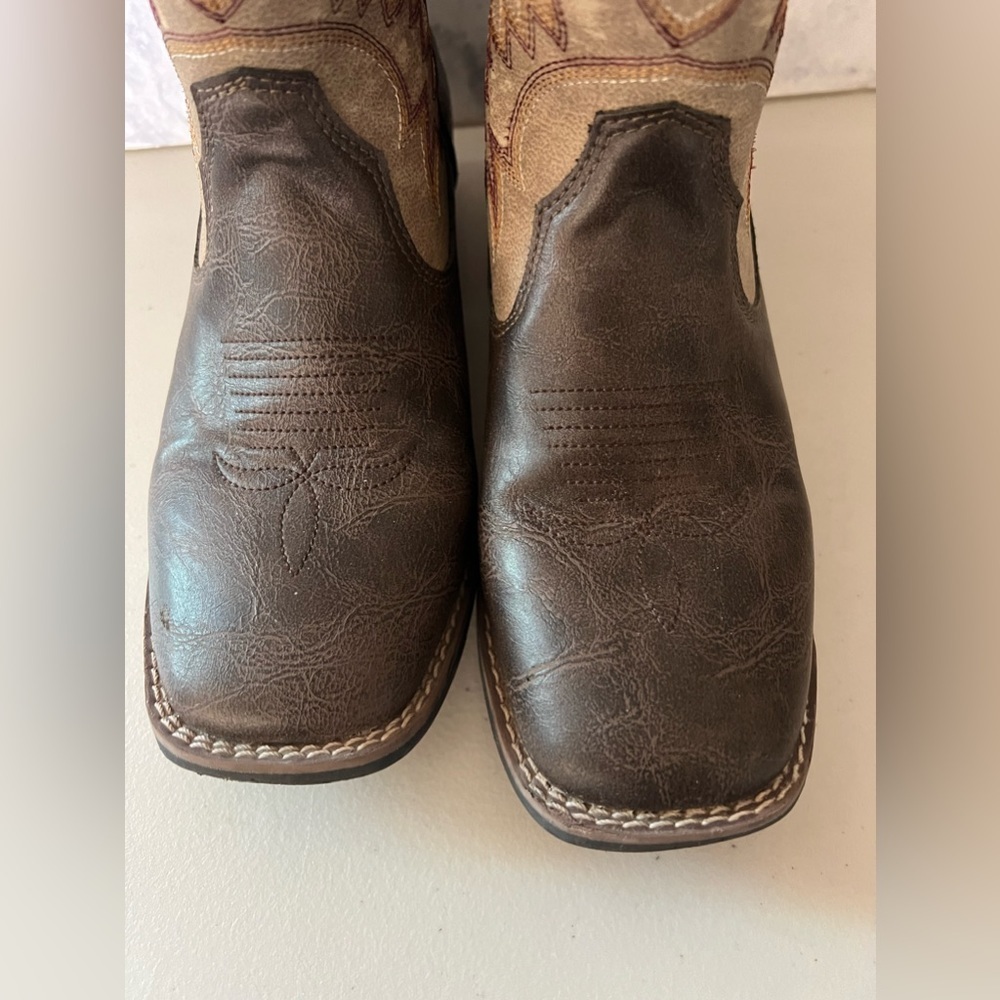 Children’s Laredo Collard Boot- LC2261 cowboy boots USED size 2.5M - Picture 5 of 10